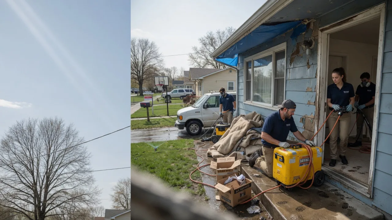 Basement Flood Cleanup in Deepwater, NJ near me
